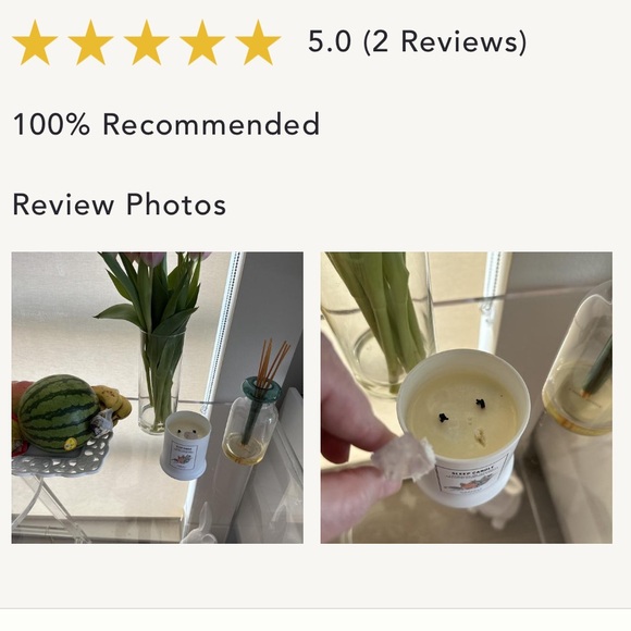 Amethyst Lavender & Orange candle - Picture 6 of 16